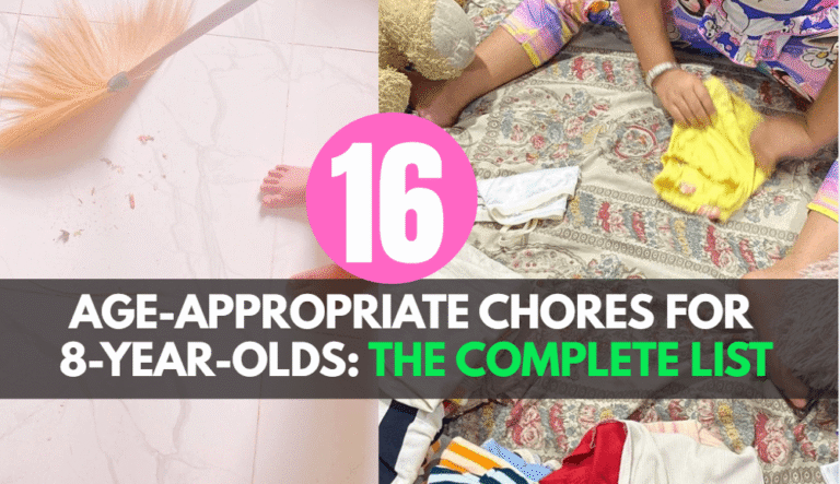 Age-Appropriate Chores for 8-Year-Olds: The Complete List (With Real Methods That Work)