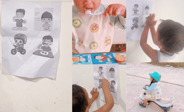 Visual Routine Chart for Toddlers: How I Taught My 3-Year-Old 4 Good Habits Without Any Fights
